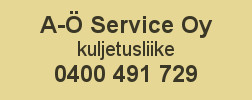 A-Ö Service Oy logo